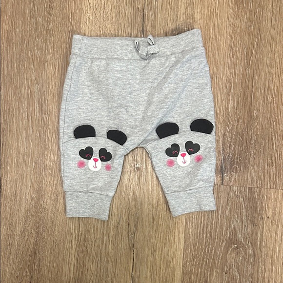 Other - Gray Panda Baby Pants
